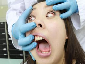 美女の顔面崩壊悪戯① 淫戯指編　サンプル画像10